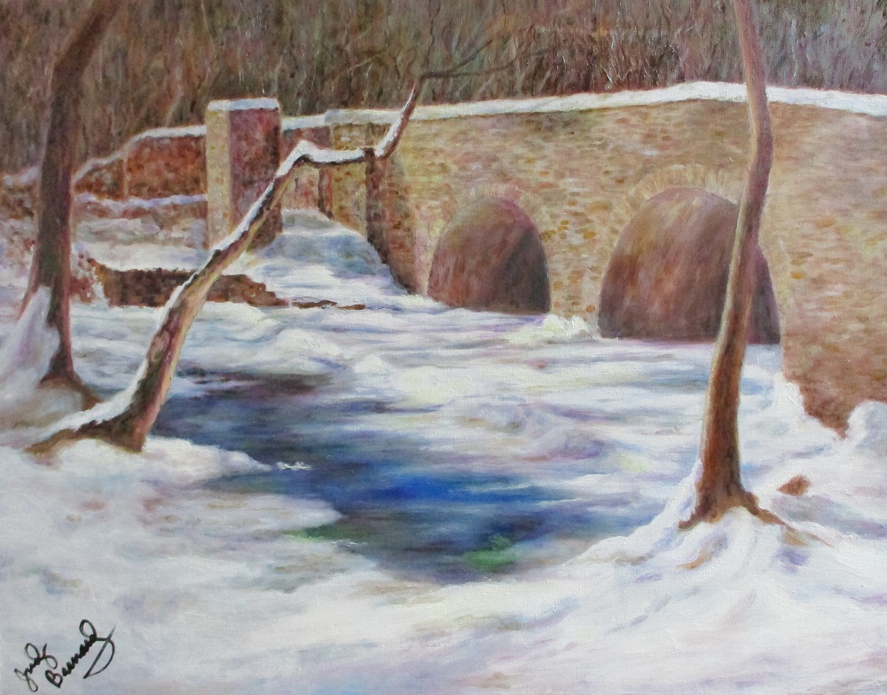 #271 1500271 kingston bridge new jersey 22 x 28